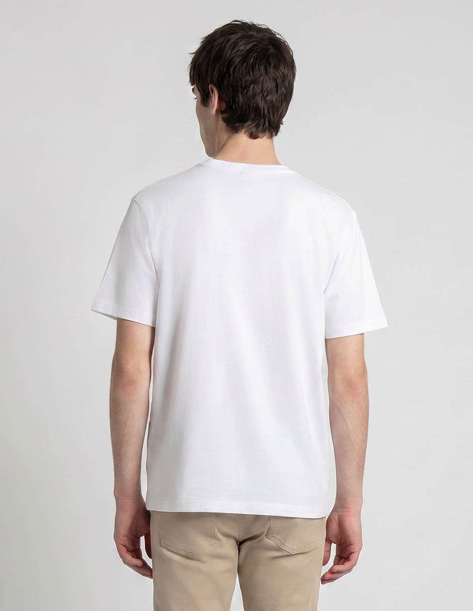 Playera cuello redondo para hombre 2
