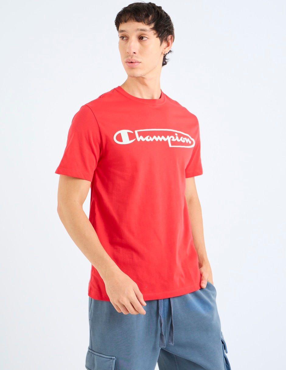 Playera Champion cuello redondo para hombre