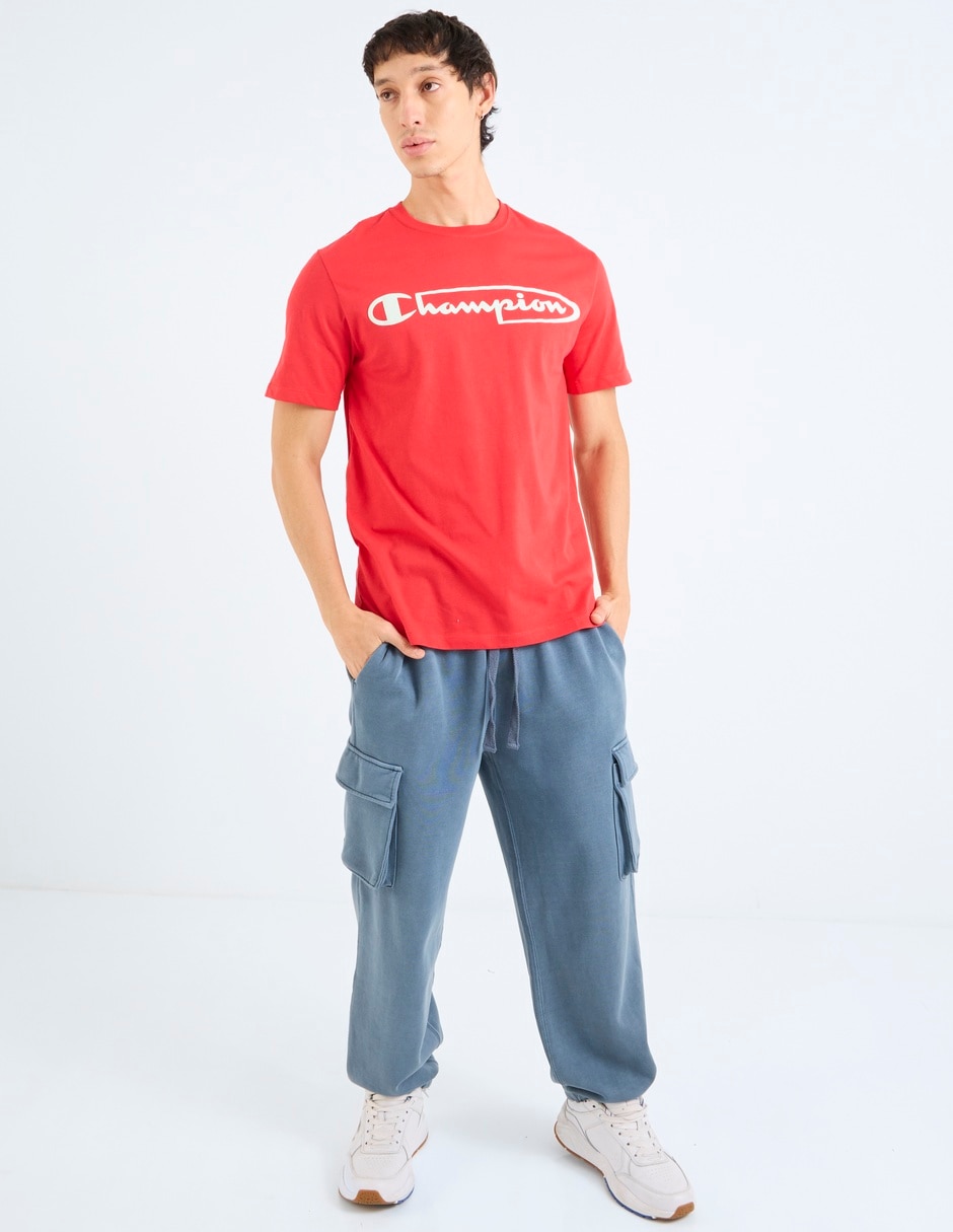 Playera Champion cuello redondo para hombre