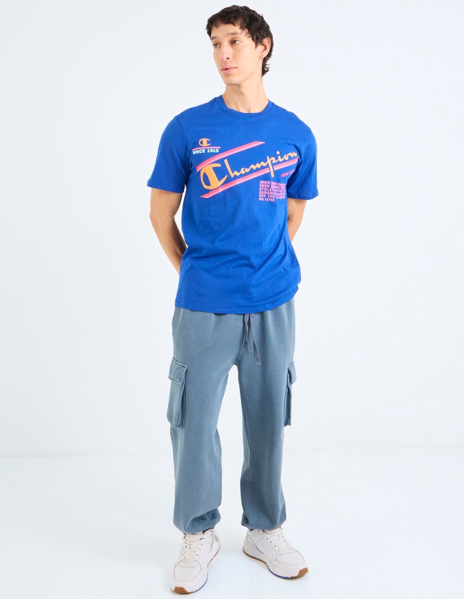 Playera Champion cuello redondo para hombre