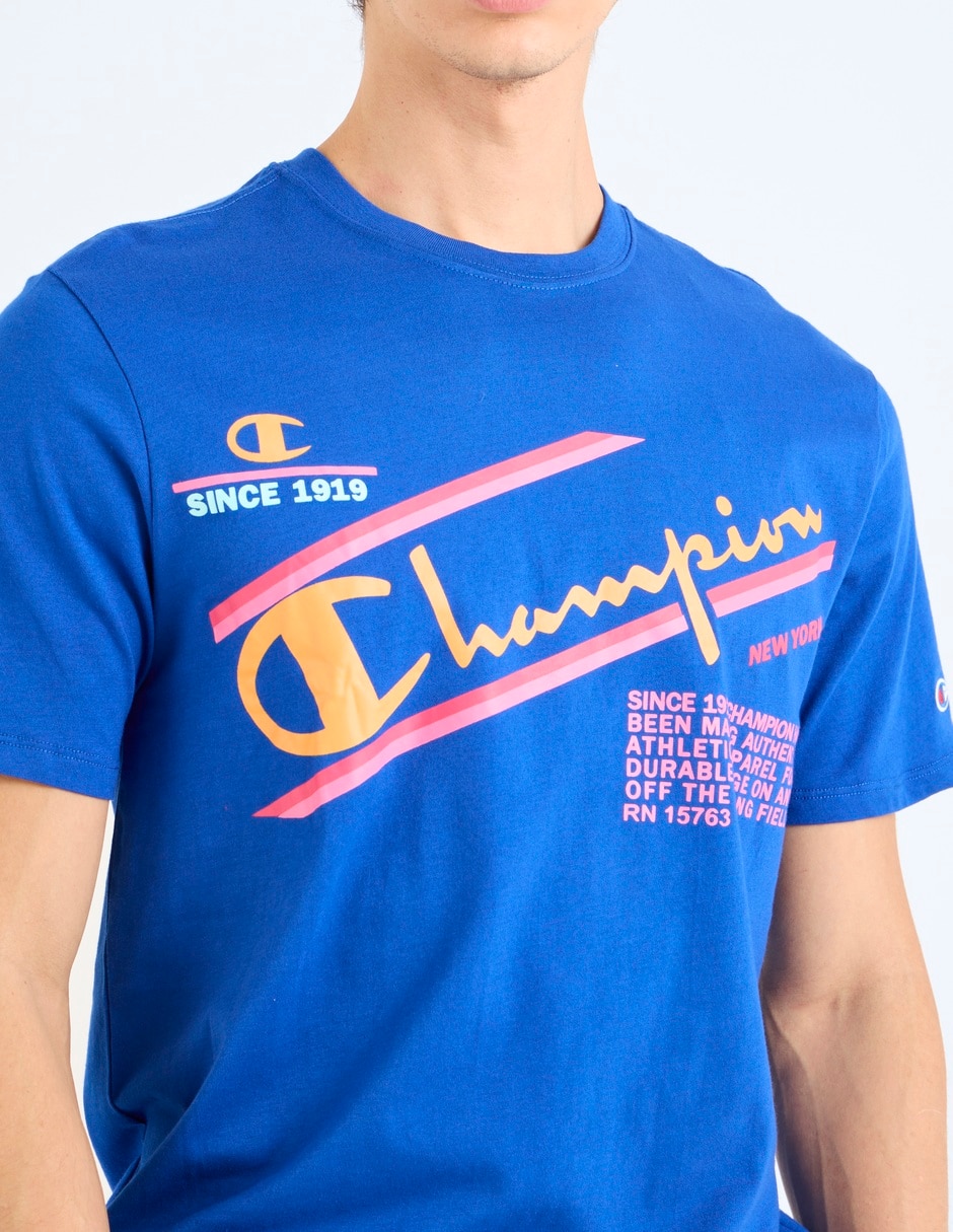 Playera Champion cuello redondo para hombre