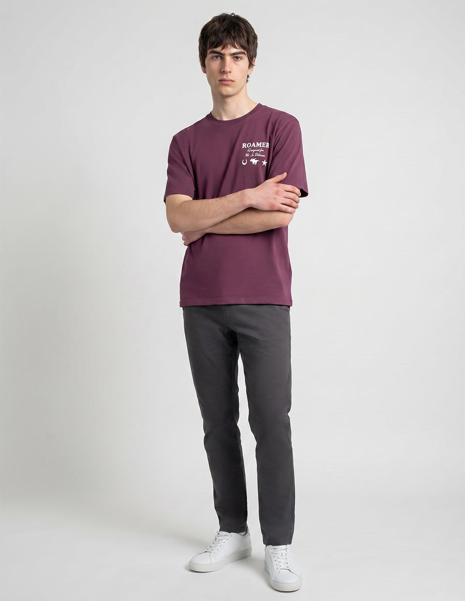 Playera cuello redondo para hombre 3
