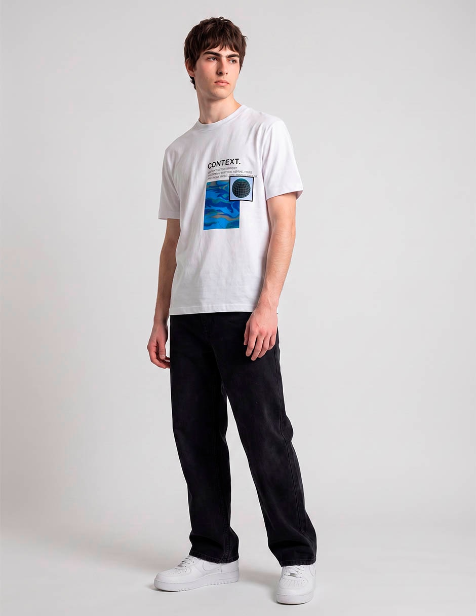 Playera cuello redondo para hombre 3