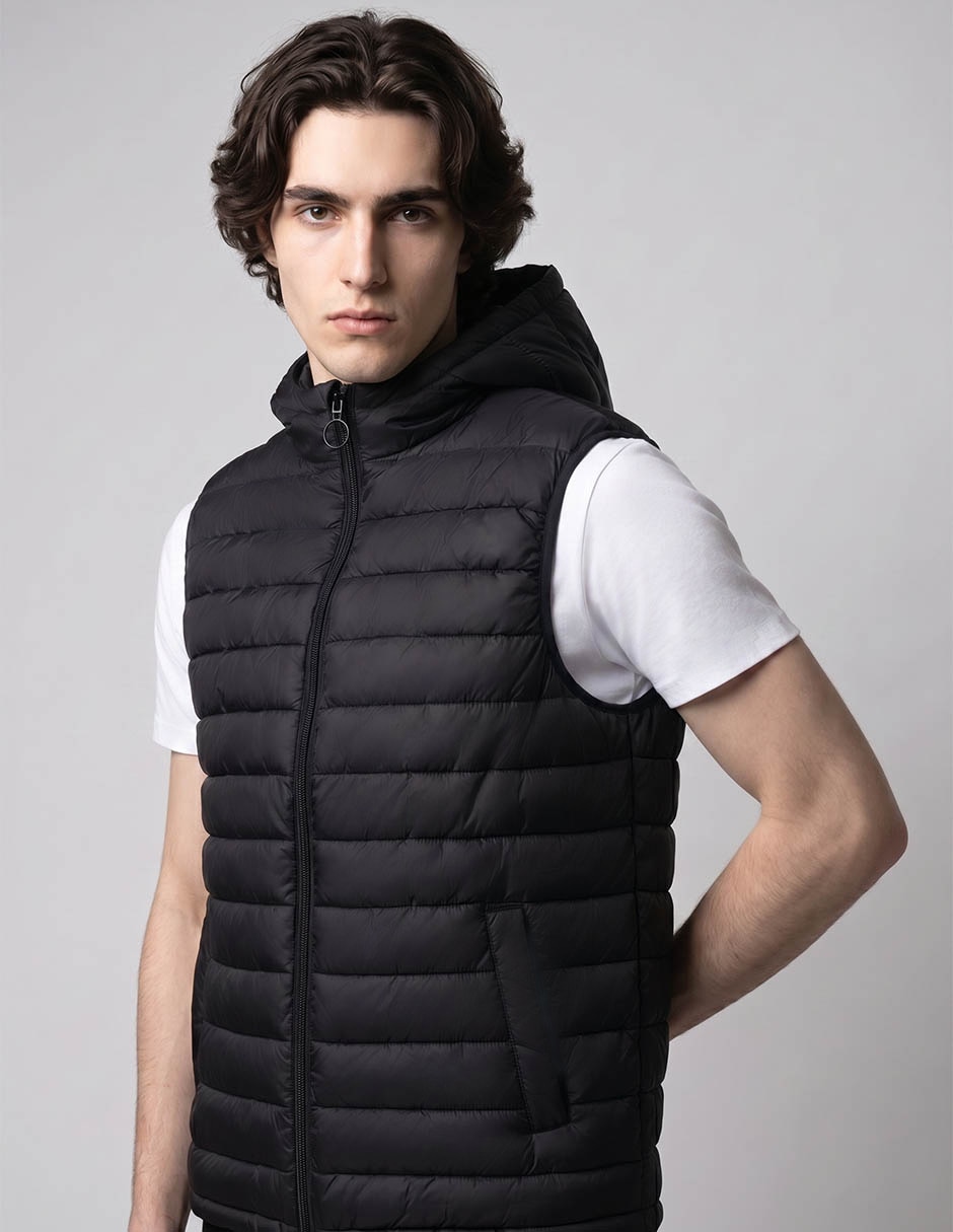 Chaleco con capucha para hombre Chaleco con capucha para hombre