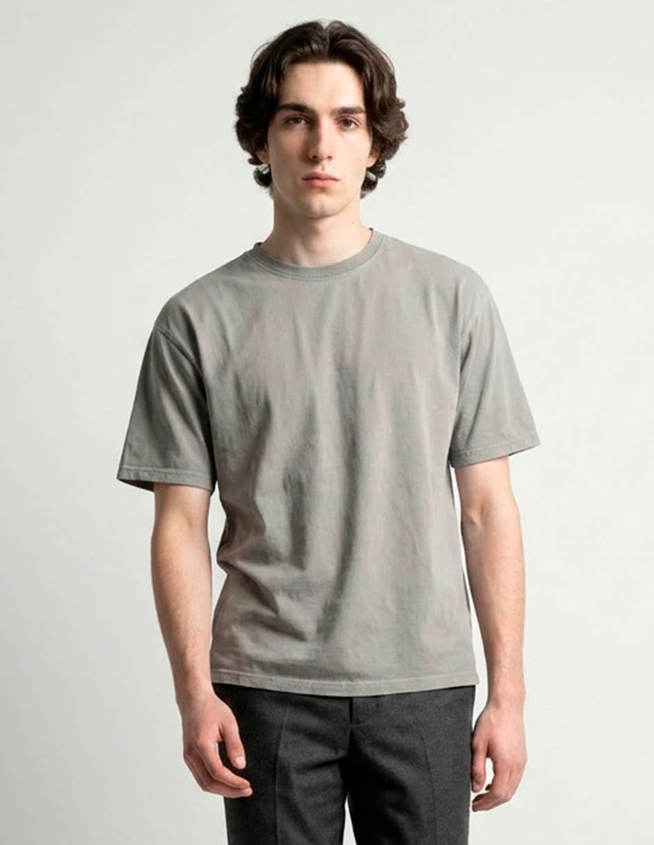 Playera cuello redondo para hombre
