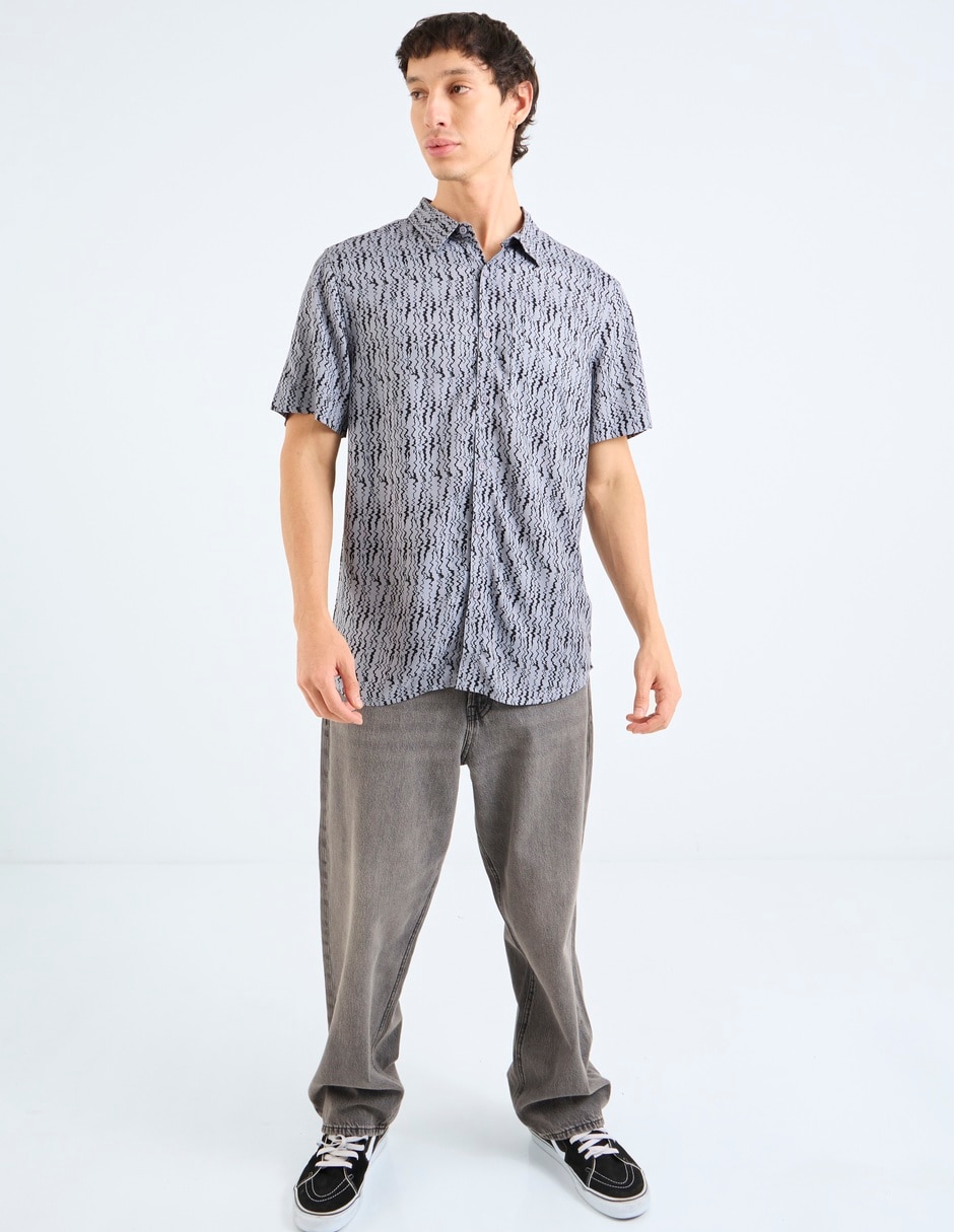 Camisa casual Non Stop manga corta para hombre