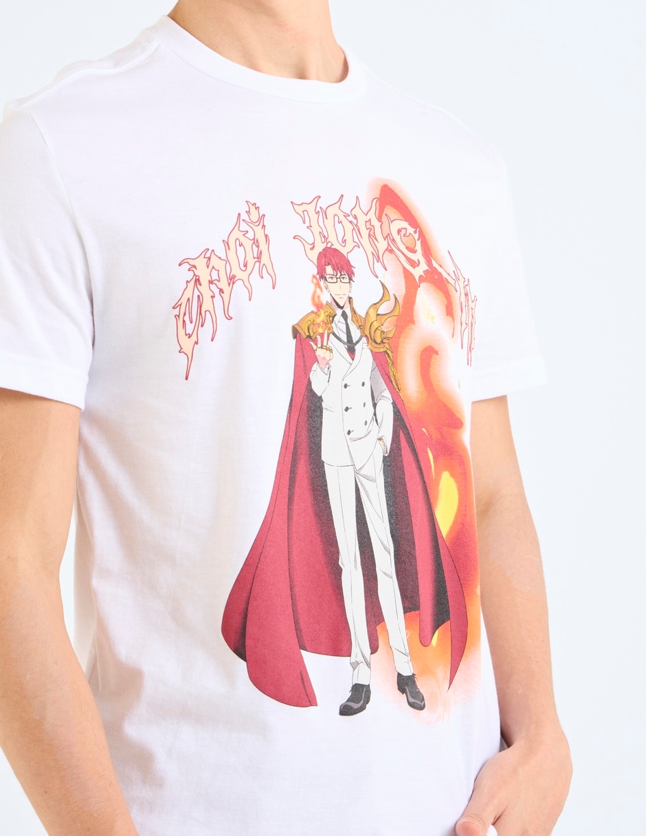 Playera Crunchyroll One Piece cuello redondo para hombre