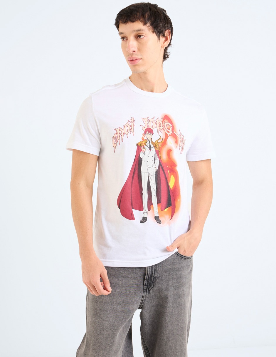 Playera One Piece cuello redondo para hombre Playera One Piece cuello redondo para hombre