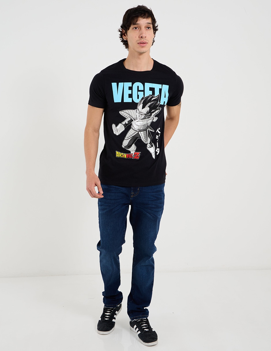 Playera Vegeta cuello redondo para hombre 3