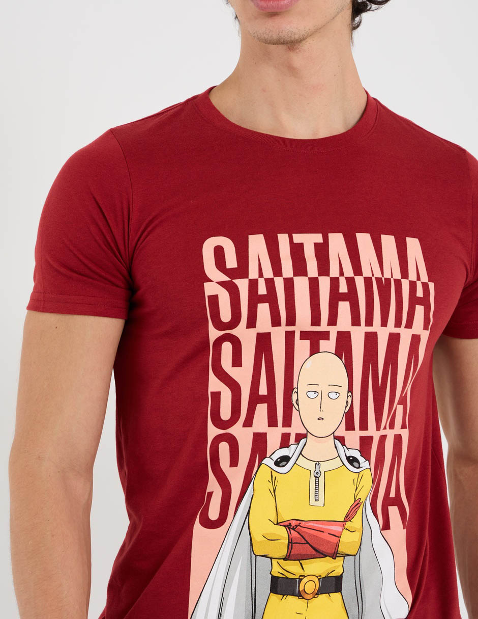 Playera One Punch-Man cuello redondo para hombre 4