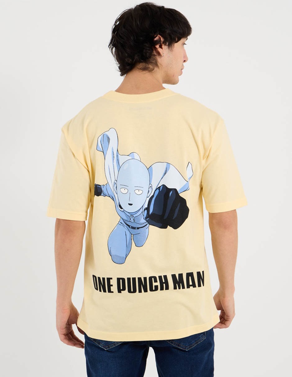 Playera Tycoon One Punch-Man cuello redondo para hombre