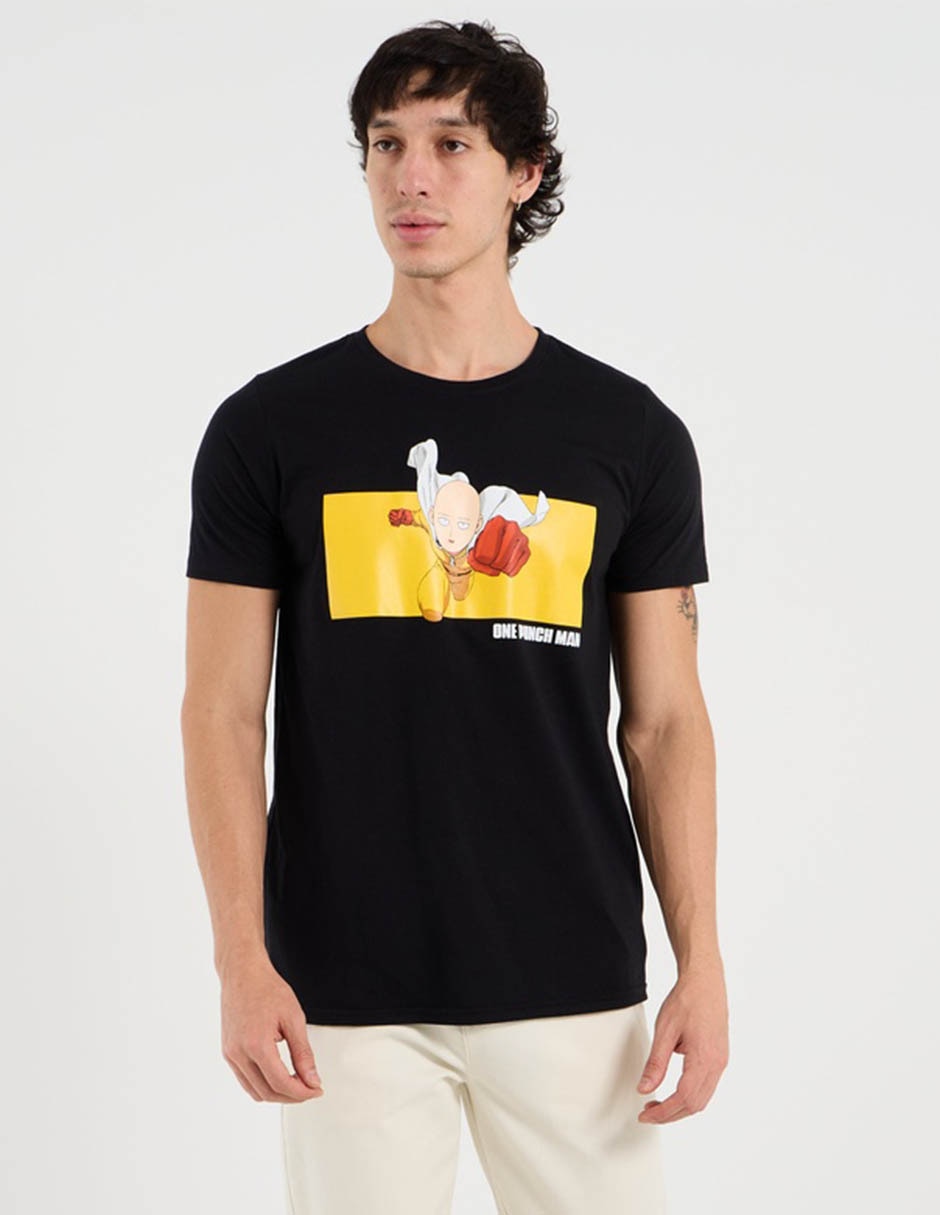 Playera Tycoon One Punch-Man cuello redondo para hombre