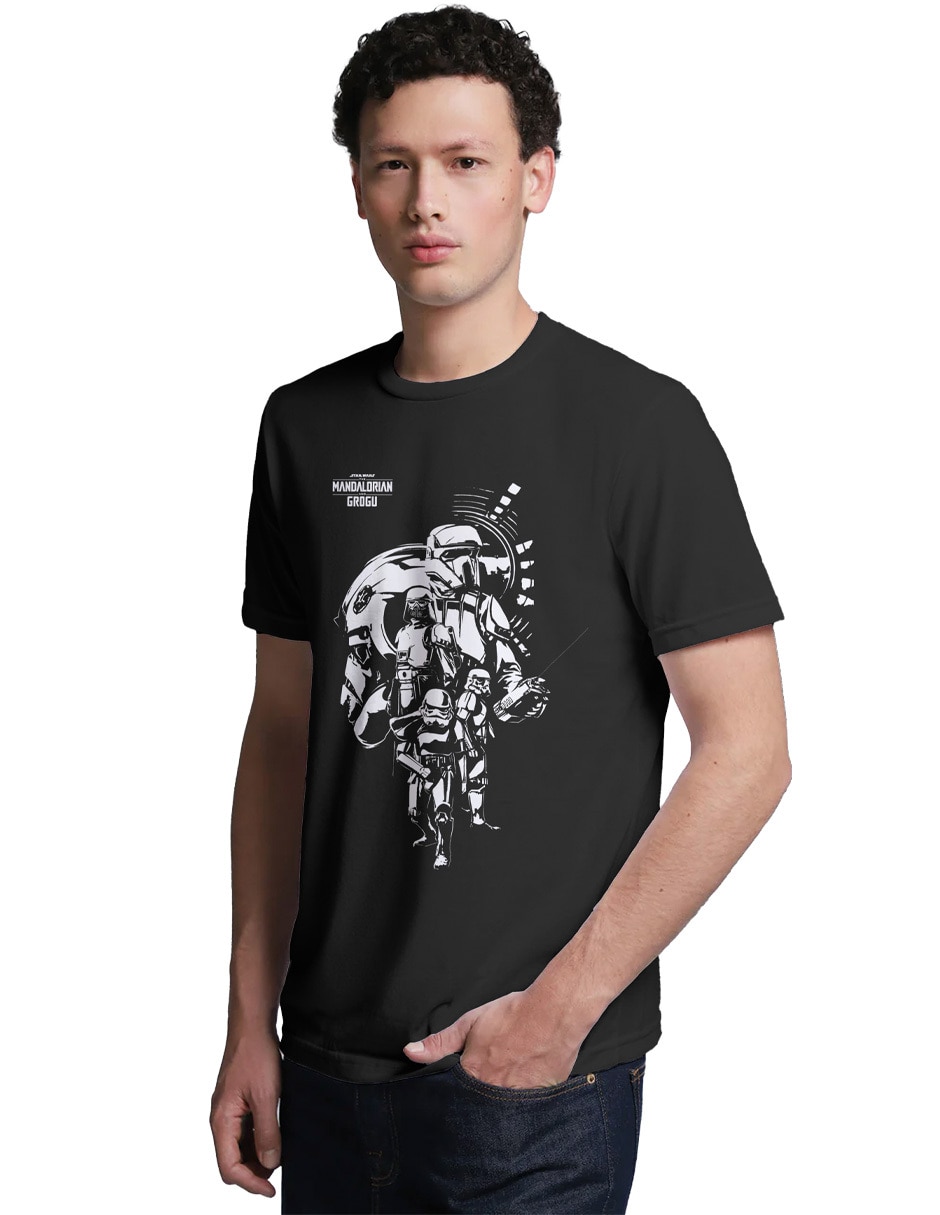 Playera cuello redondo para hombre