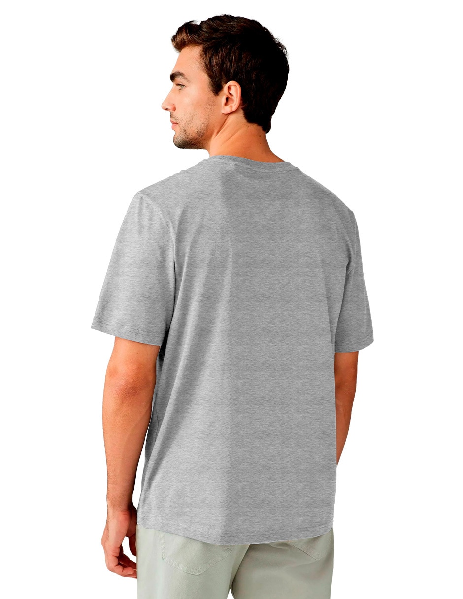 Playera cuello redondo para hombre 2