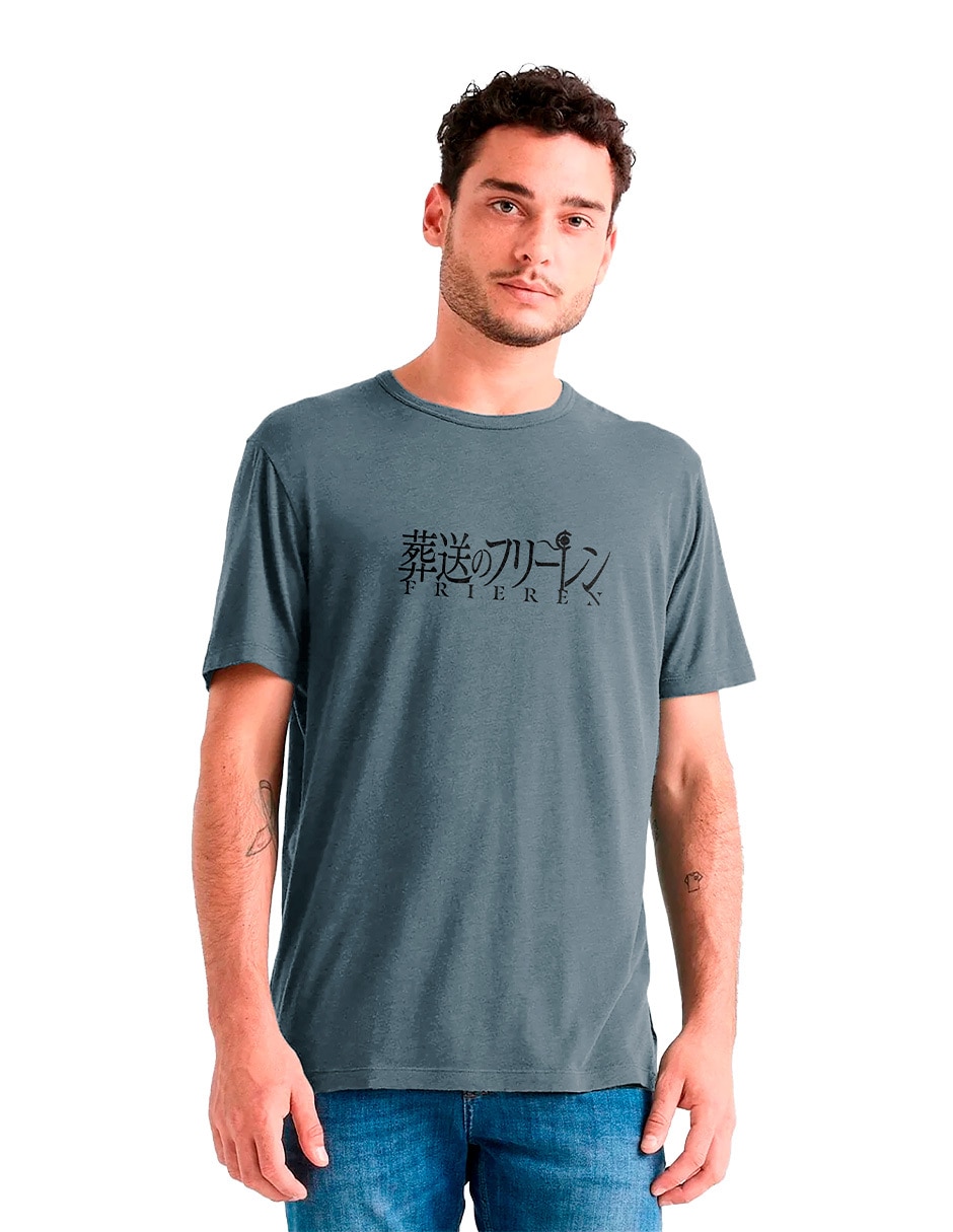 Playera Crunchyroll cuello redondo para hombre Playera Crunchyroll cuello redondo para hombre