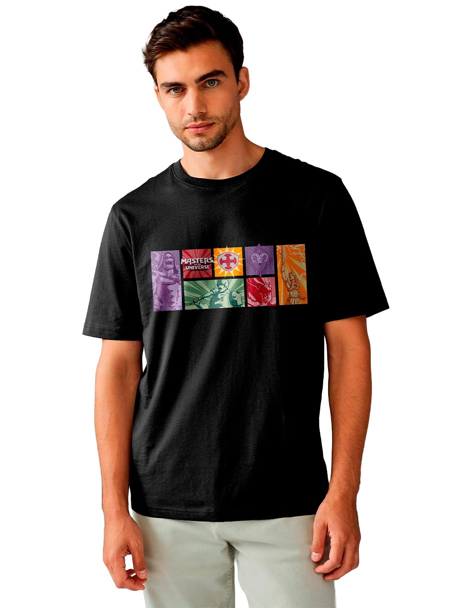 Playera Master of the Universe cuello redondo para hombre 1