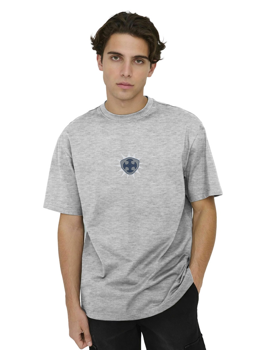 Playera cuello redondo para hombre