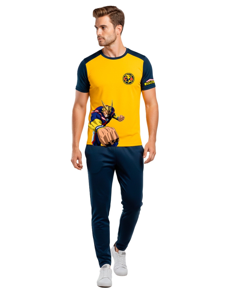 Playera cuello redondo para hombre 3