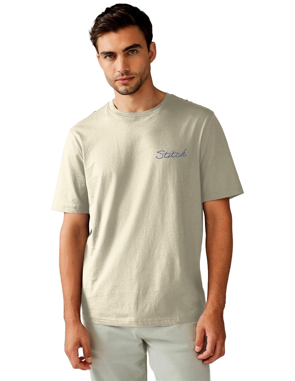 Playera Disney cuello redondo para hombre