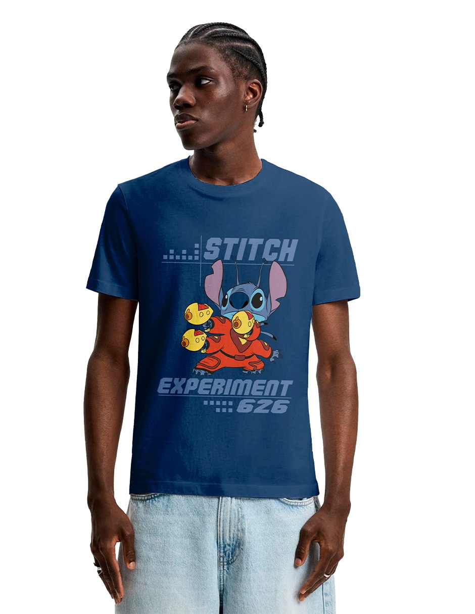 Playera cuello redondo para hombre