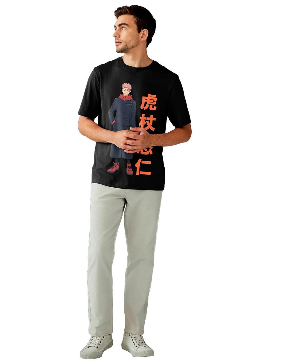Playera Jujutsu Kaisen cuello redondo para hombre 3