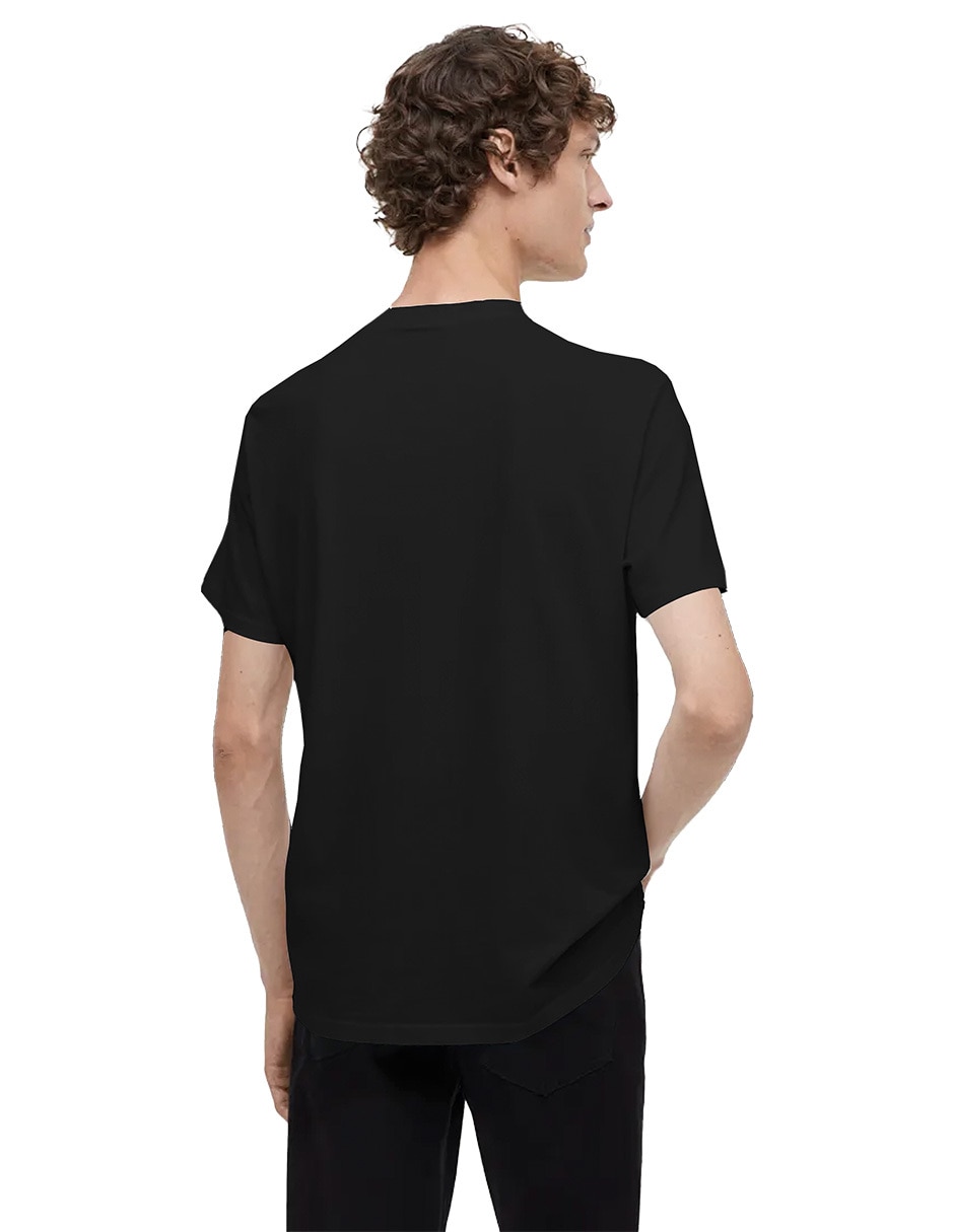 Playera cuello redondo para hombre 2
