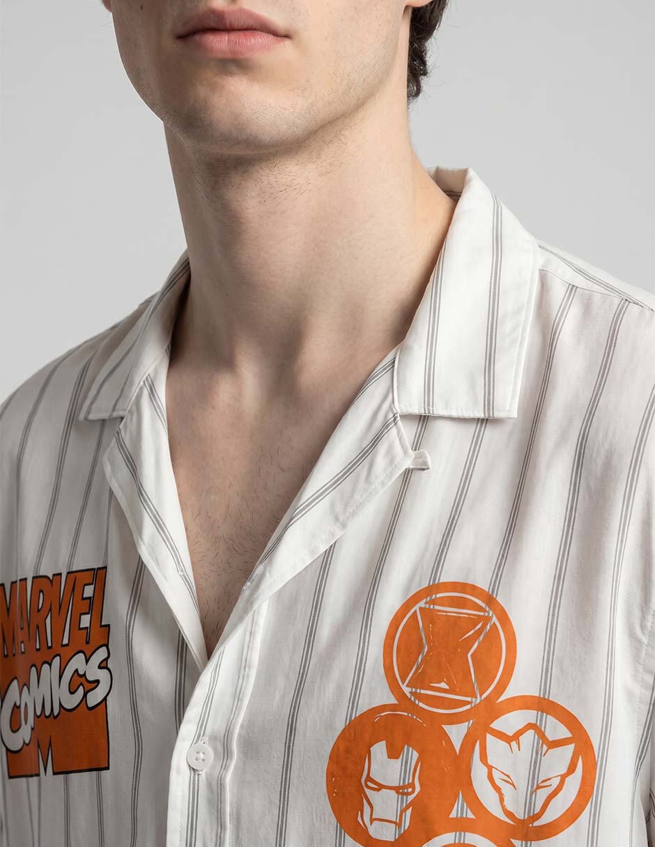 Camisa casual Disney manga corta para hombre