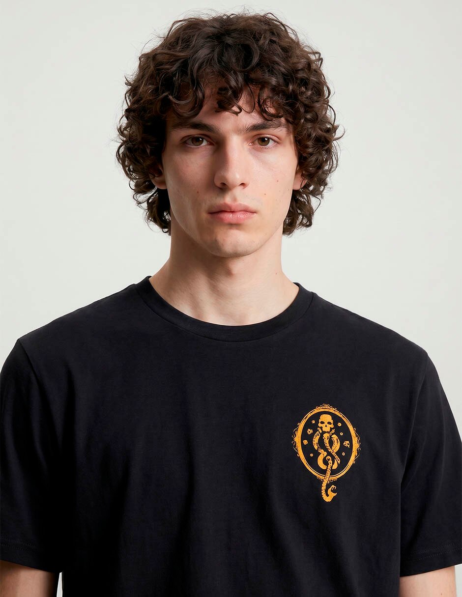 Playera horrocruxes cuello redondo para hombre 4