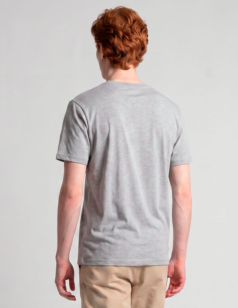 Playera cuello redondo para hombre 4