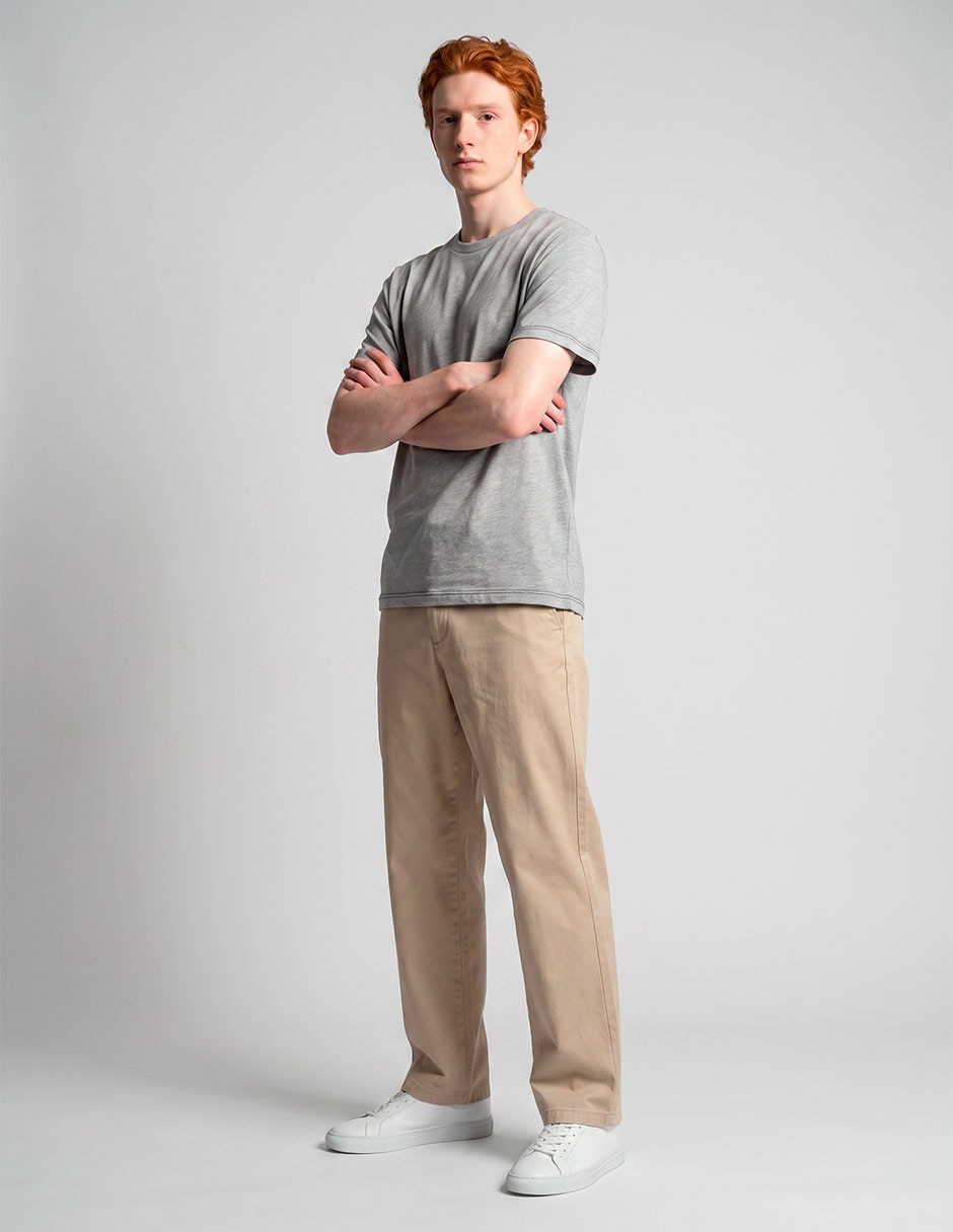 Playera cuello redondo para hombre 3