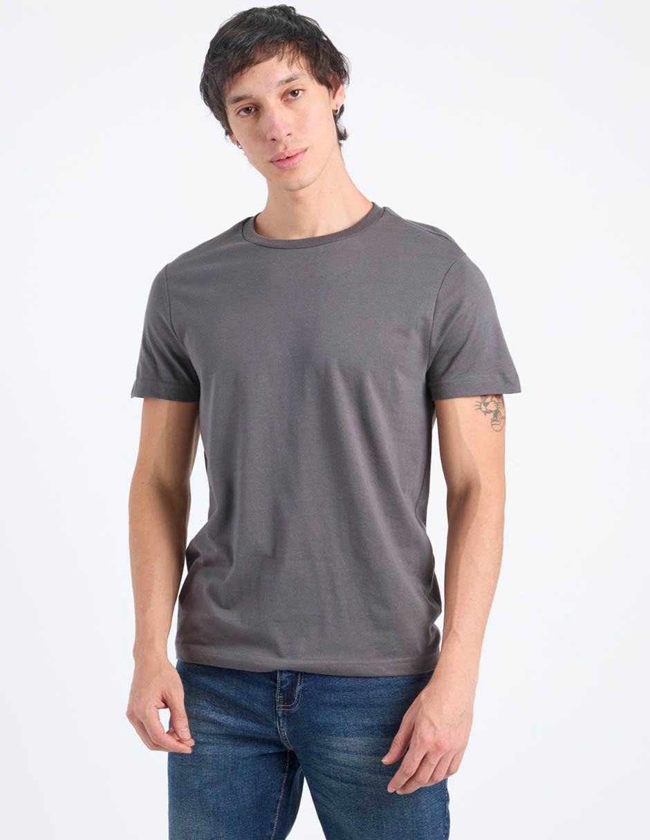Playera cuello redondo para hombre Playera cuello redondo para hombre