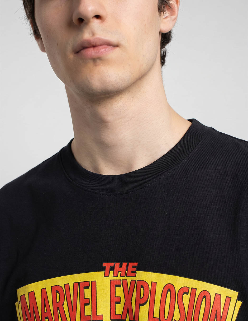 Playera Disney Dtr Marvel cuello redondo para hombre