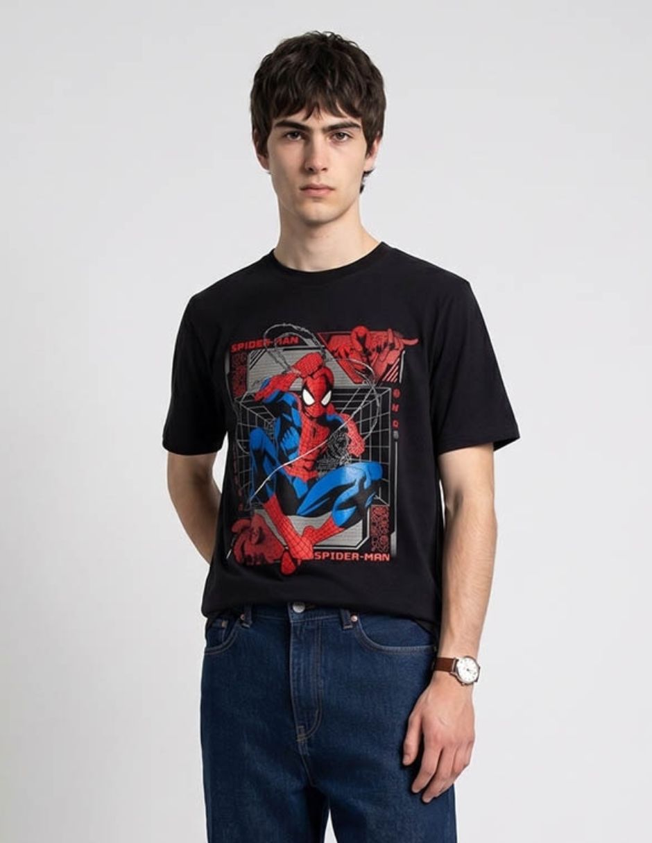 Playera Disney Dtr Marvel cuello redondo para hombre