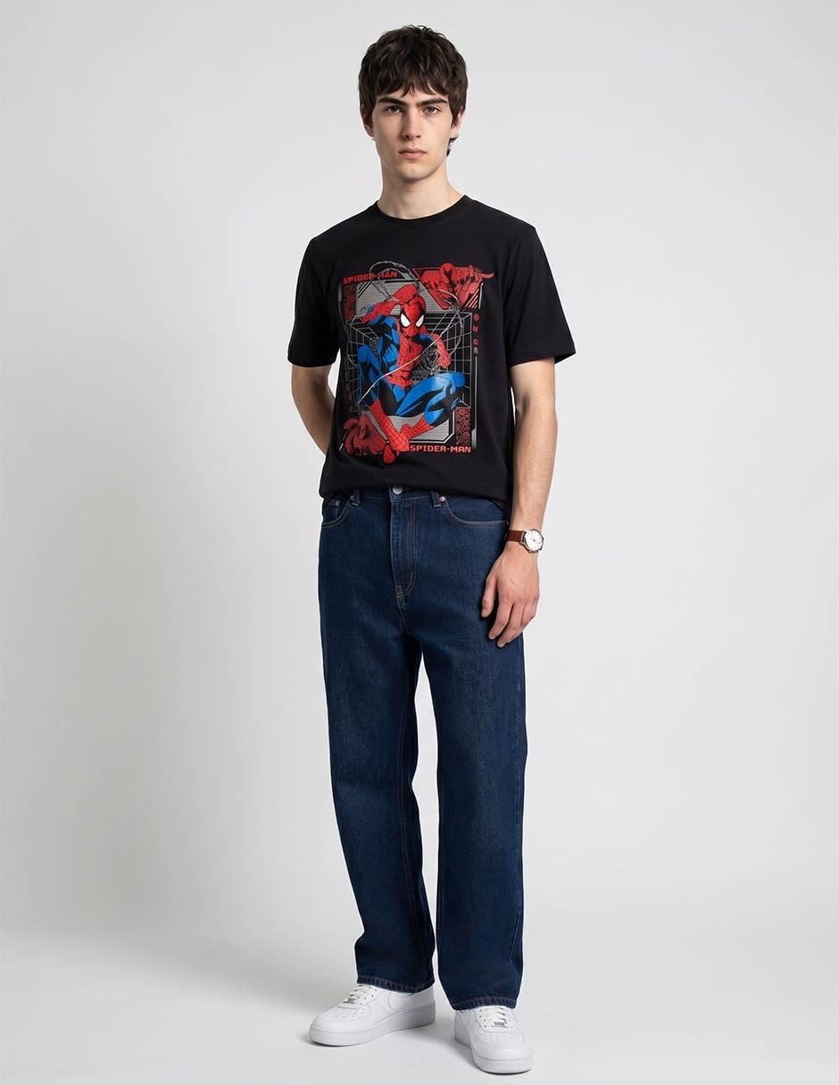 Playera Marvel cuello redondo para hombre