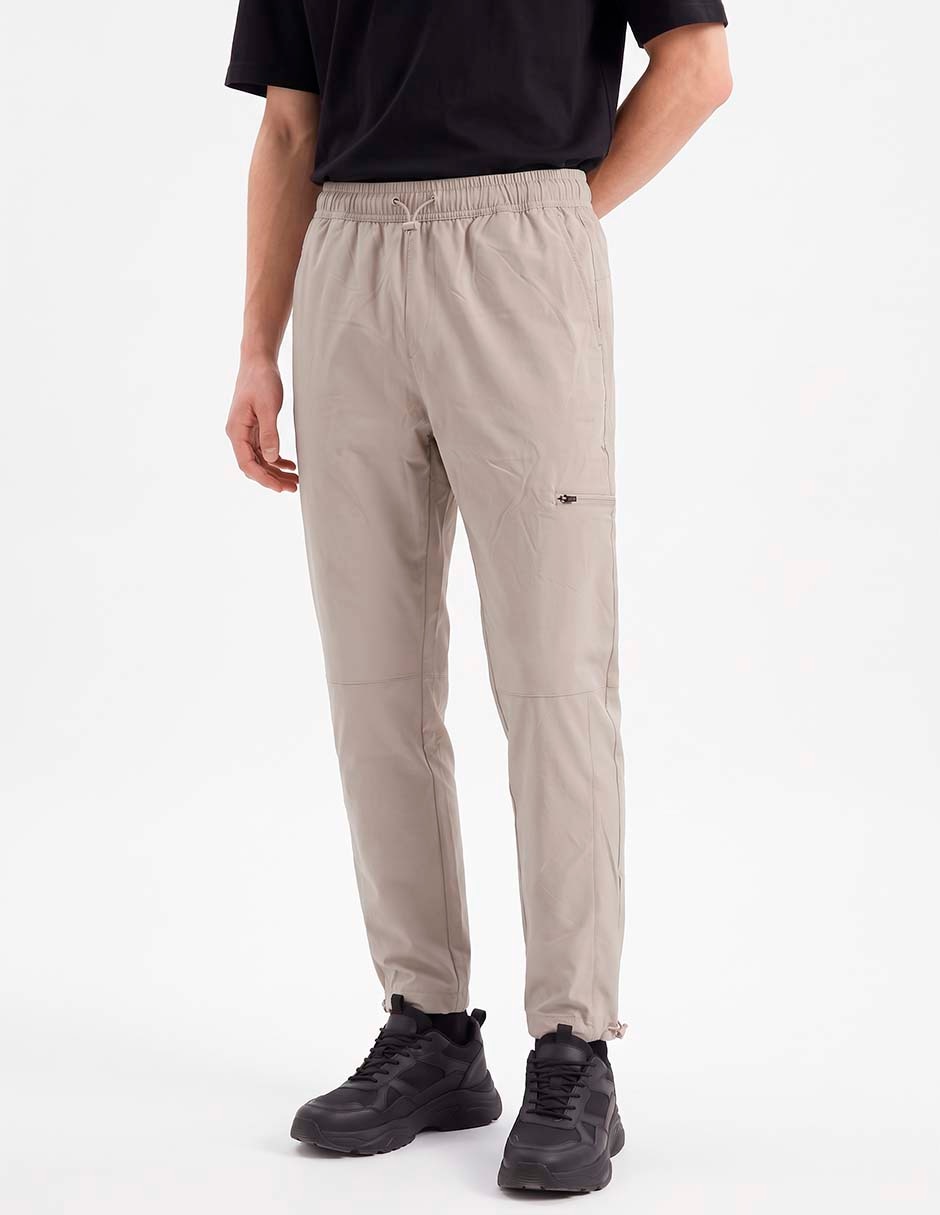 Pantalon Pantal—n Casual Jogger Regular de PoliŽster y elastano para hombre 2