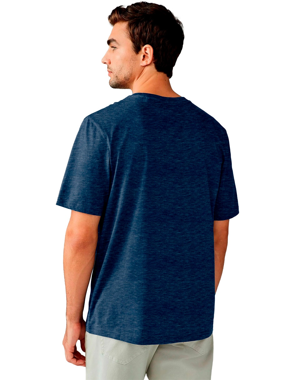 Playera cuello redondo para hombre 4