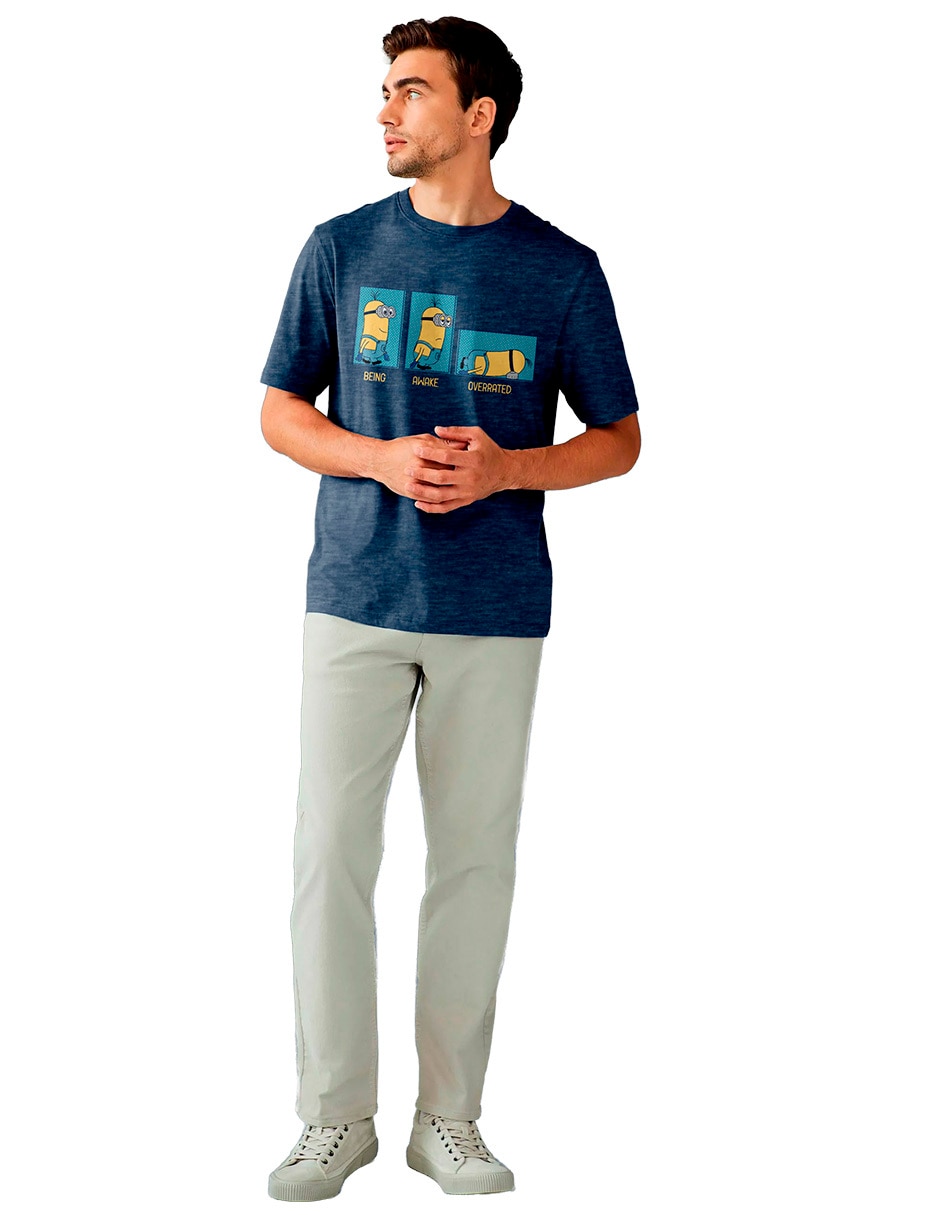Playera cuello redondo para hombre 3