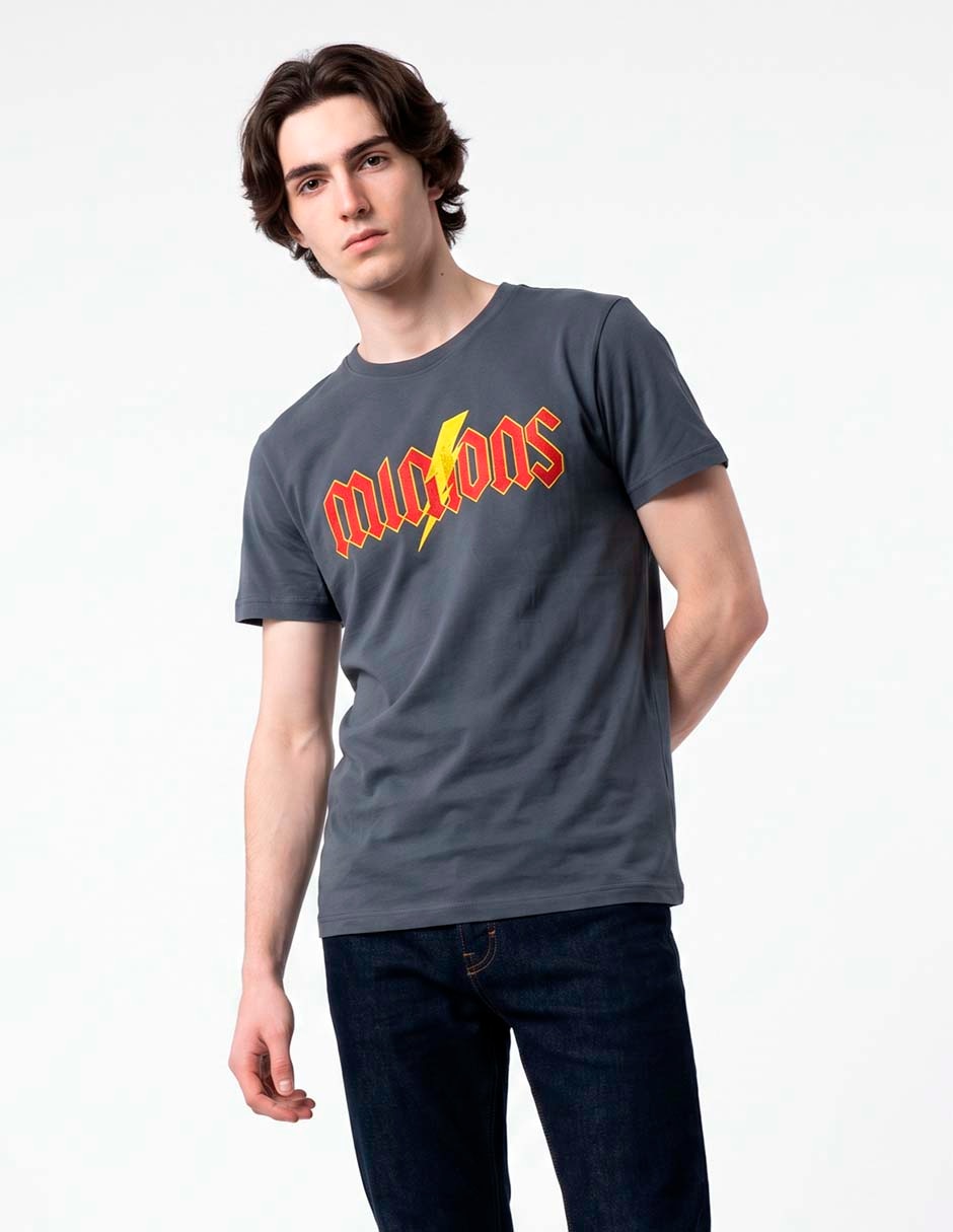 Playera Minions cuello redondo para hombre Playera Minions cuello redondo para hombre
