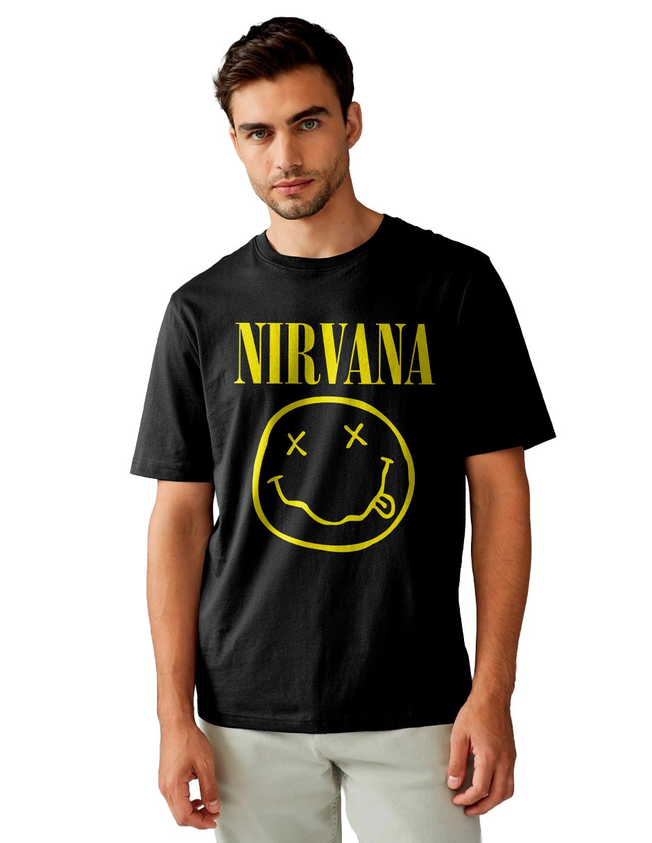 Playera cuello redondo para hombre