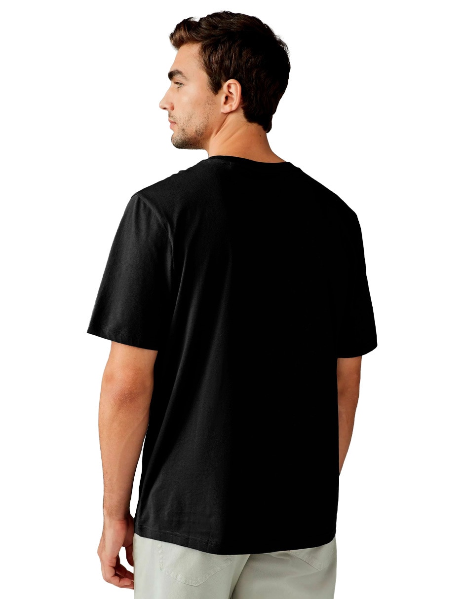 Playera cuello redondo para hombre
