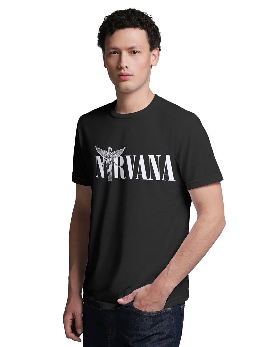Playera cuello redondo para hombre