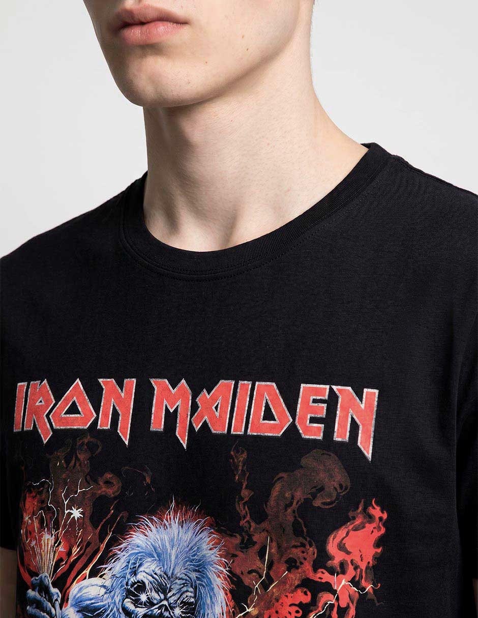 Playera Iron Maiden cuello redondo para hombre 3