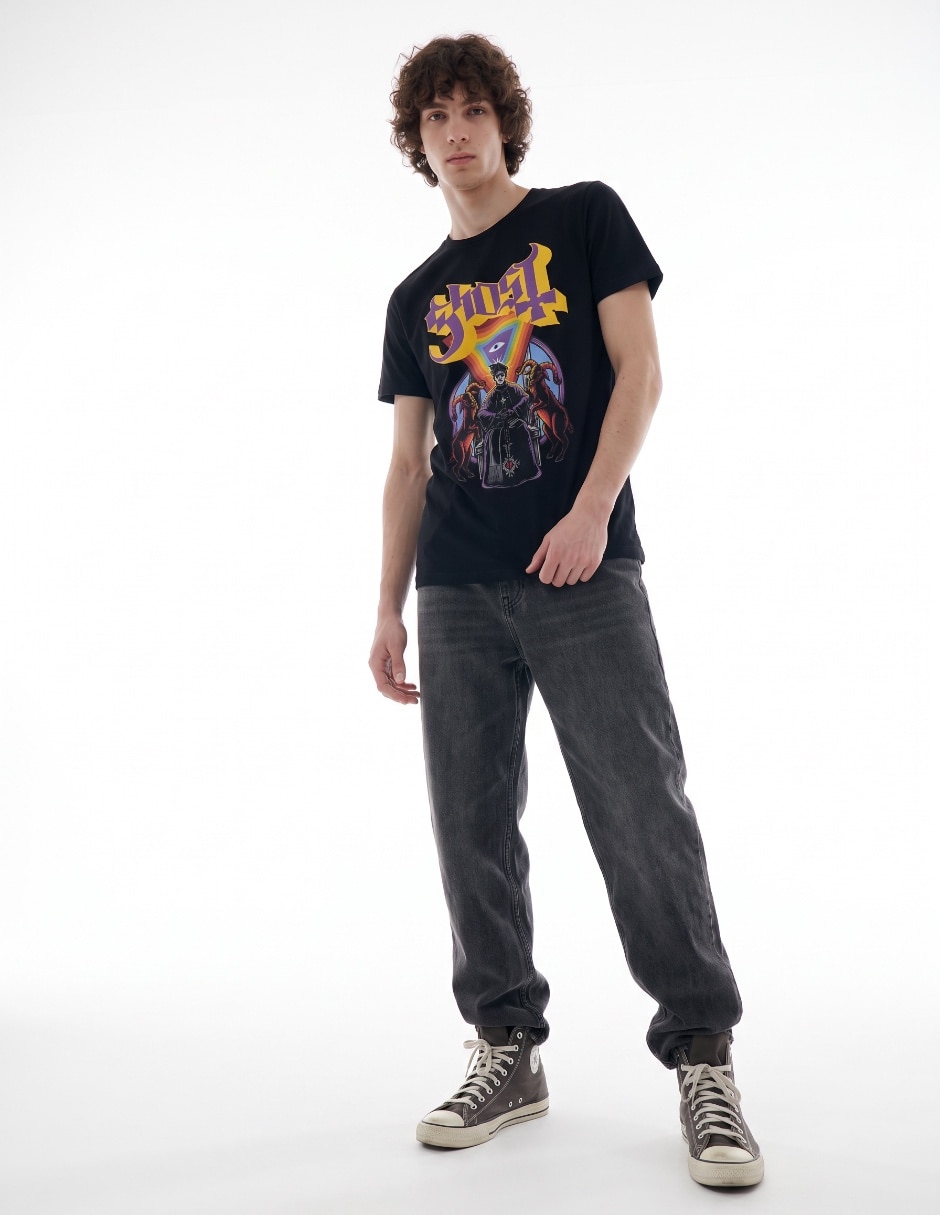 Playera Ghost cuello redondo para hombre 3