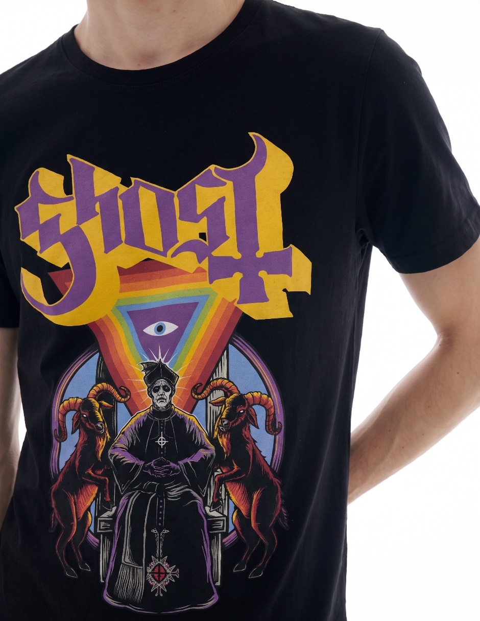 Playera Ghost cuello redondo para hombre 4