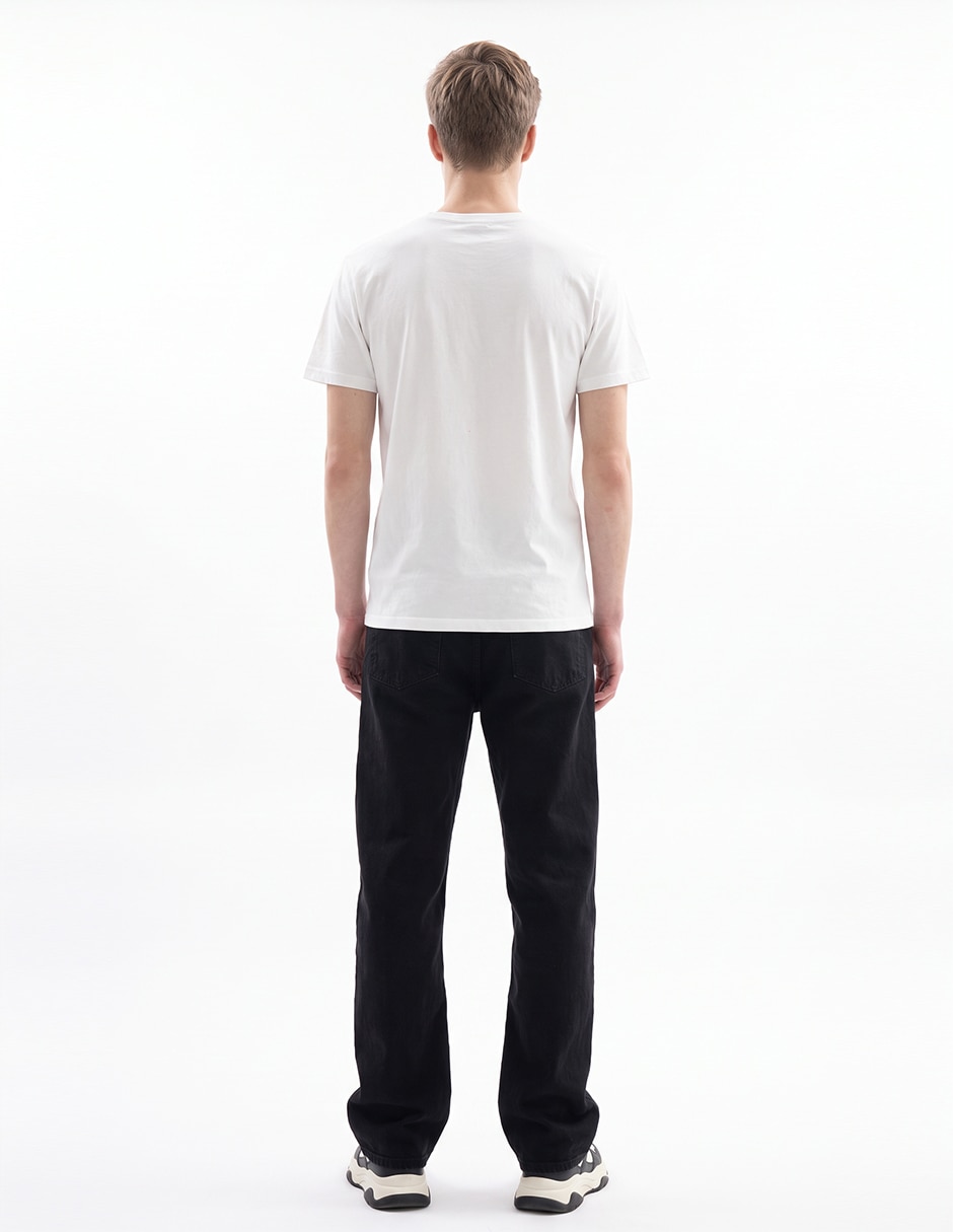 Playera cuello redondo para hombre 4