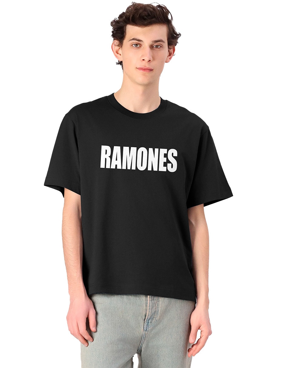 Playera cuello redondo para hombre