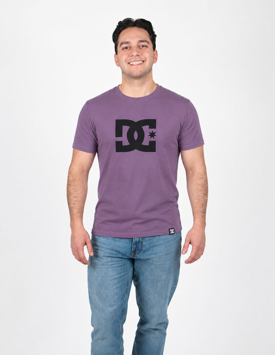 Playera Dc Basico cuello redondo para hombre