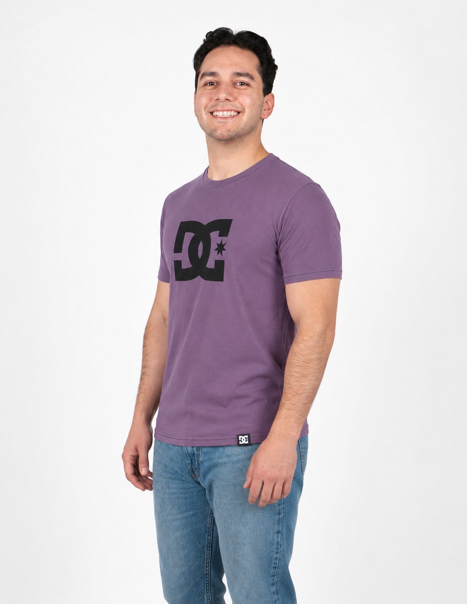 Playera Dc Basico cuello redondo para hombre