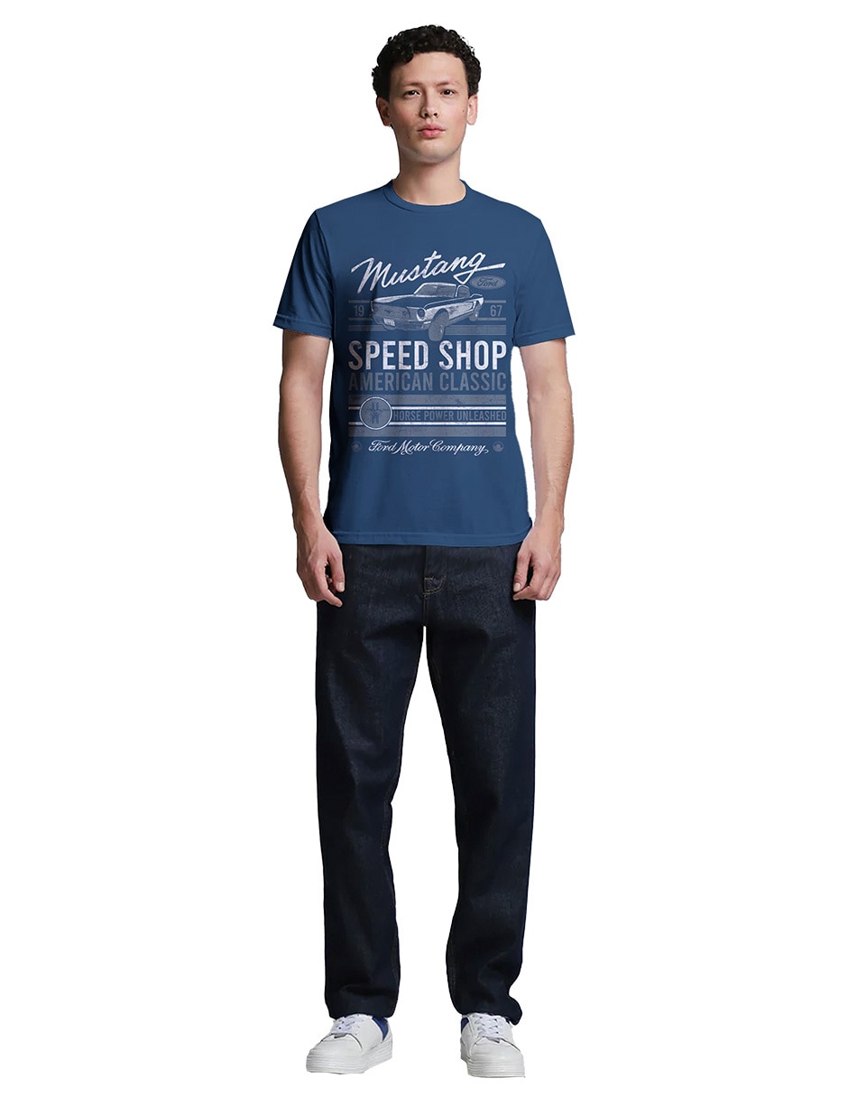 Playera cuello redondo para hombre 3