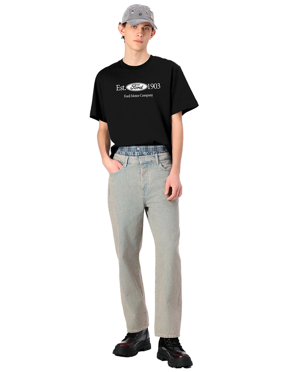 Playera cuello redondo para hombre 3